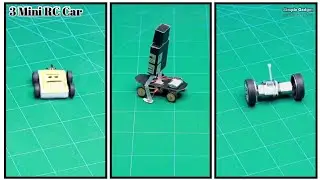 3 Mini RC Car Making At Home | Simple Gadget