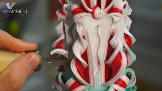 WE MAKE A CANDLE CANDLE WITH A COLOR BASIS 