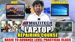 why choose laptop repairing course | Best Laptop Reparing institute | laptop online course,Multitech