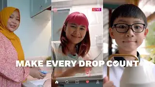 We Can Make Every Drop Count (60sec)