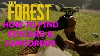 The Forest How To Find The Key Card And Camcorder