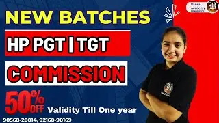 HP PGT | TGT NEW BATCH ANNOUNCEMENT | VALIDITY TILL ONE YEAR | BANSAL ACADEMY