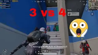 PUBG mobile 3 vs 4 ( PC Emulator )🙈