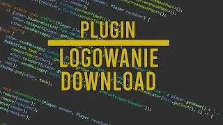 🔥[DL] Plugin na logowanie na twój serwer *mega* #3🤑