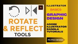 How to use the Rotate and Reflect Tools in Adobe Illustrator PD Pro Design