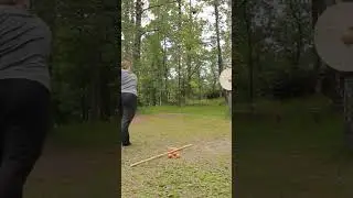Watch full sling vs shield video here: https://youtu.be/ecWK1TrHpyA #viking #vikingshield #sling