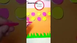 Alphabet house #shorts #ytshorts #viral #trending #ytshorts#trending #environmentday#easydrawing