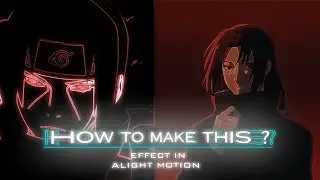 Neon Find Edges Tutorial - Alight Motion