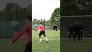 HALF VOLLEY VS 3 KEEPERS! 🎯🤯 