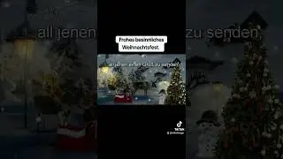Frohes Weihnachtsfest.