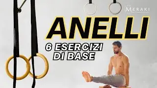 ESERCIZI BASE  con GLI ANELLI da ginnasta / Allenamento Braccia e Addome