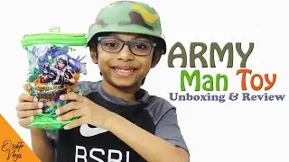 Army Man Toy Unboxing and Review