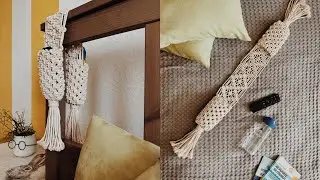 Tutorial Macrame Bedside Pockets