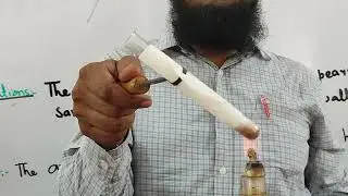 Demonstrate Sublimation using ammonium chloride | 9th chemistry practical | Experiment # 5.6