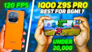 IQOO Z9s Pro 😱🔥120 FPS In Pubg Bgmi | Best Gaming Phone Under 20000 | IQOO Z9s Pro