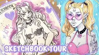 ⭐ BIGGEST Sketchbook Tour! ⭐
