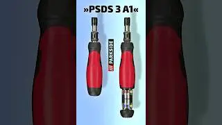 Parkside Ratchet screwdriver with bit magazine »PSDS 3 A1« #parkside 🪛😉