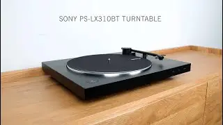 Sony PS-LX310BT Automatic Turntable Overview by TurntableLab.com