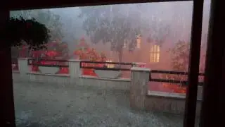 Balatonfüred, felhőszakadás 2016.07.13