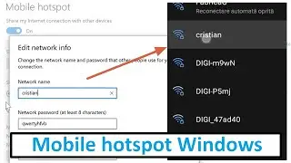 How to make Wi-Fi hotspot on Windows