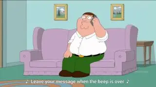 Family Guy - Joe is on vacation voicemail!