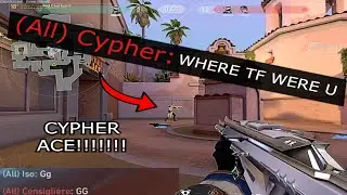 CYPHER 1V5 ACE CLUTCH (WE WON THE GAME!!!!!!!!)