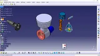 15 animation de moteur sur catia
