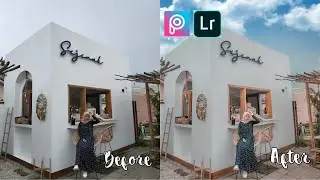 TUTORIAL MENAMBAHKAN AWAN DI FOTO | LIGHTROOM TUTORIAL ✨