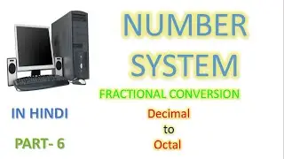 Decimal to octal fractional conversion