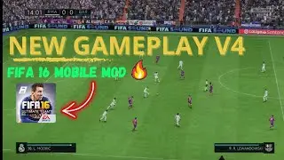 🔥¡NUEVO GAMEPLAY V4 IMPROVEMENT FIFA 16 MOBILE, BY YOUSSER YASSER!🤯⚡