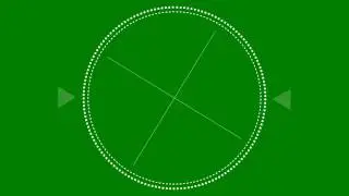 Sci-Fi Lock On Target - Green Screen Animation