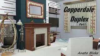 Copperdale Duplex - Part 1 || The Sims 4 || Speed Build [no CC]