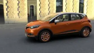 Animation temps réel d'une Renault Captur photo-réaliste