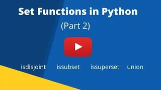27-Set Methods Last part