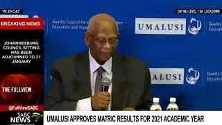 Matric Results | Umalusi has approved the 2021 results