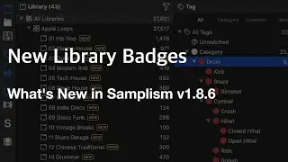 What's New in Samplism v1.8.6