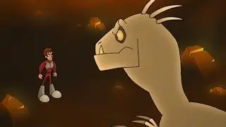 Boy versus Dinosaur
