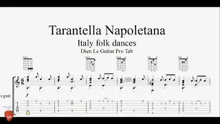 Tarantella Napoletana - Guitar Tabs