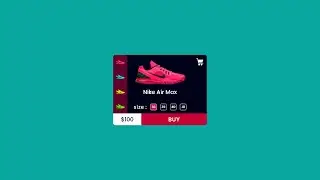 Card Product Using CSS & HTML#4