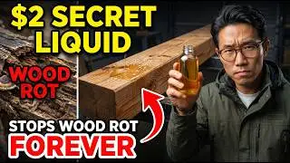 $2 Liquid STOPS Wood Rot FOREVER — Lumber Industry HOPES You Ignore This