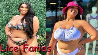 Lice Farias -  Plus-Size Brazilian Fashion Model | Fashion Blogger | Bio, Wiki, Lifestyle Photos