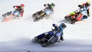 Мотогонки на льду Алматы. Ice Speedway World Championship