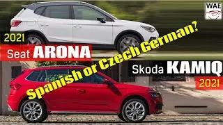 2021 Seat Arona vs 2021 Skoda Kamiq - Spanish or Czech German?