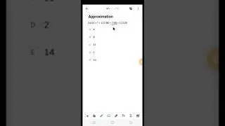 Solving Approximation Question