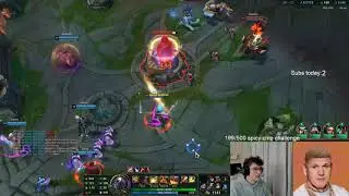 Cloud9 Svenskeren Xin Zhao OUTPLAY on Corki in Challenger SoloQ