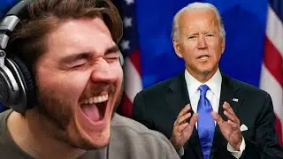 jschlatt can't stop laughing at joe biden 💀