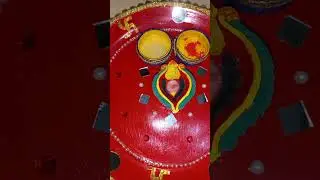 Easy puja thali craft