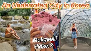 Makgeolli bread, swimming in the stream, and an art-filled forest. This city in Korea has it all!