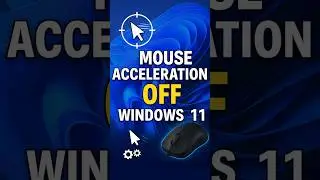 Disable Mouse Acceleration in Windows 11 