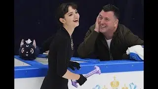 Евгения Медведева Evgenia Medvedeva 2018 2019 Short Program Music Orange Colored Sky